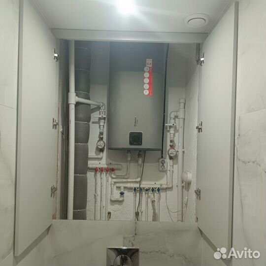 Установка водонагревателя