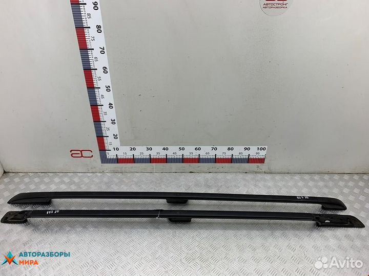 Дуги на крышу (рейлинги) Dacia Logan рест. 2010