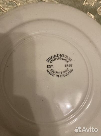 Антикварные тарелки