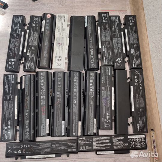 Батареи аккумуляторы для ноутбуков 20шт