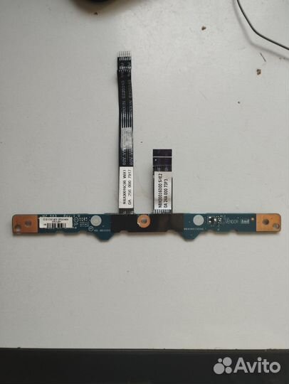 Плата кнопок тачпада hp m6-1000 m6-1xxx