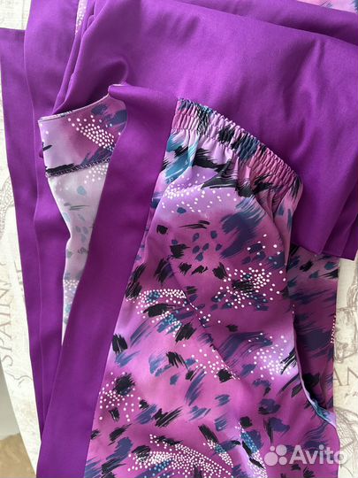 Женский костюм тройка с юбкой, 48