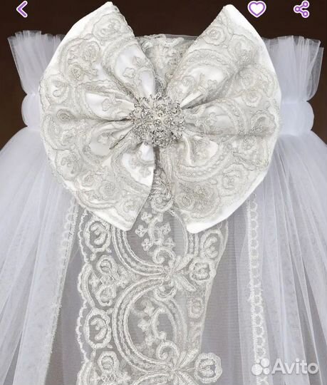 Балдахин с креплением в детскую кроватку