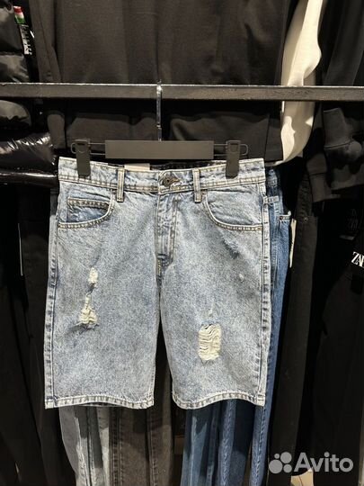 Шорты джинсовые