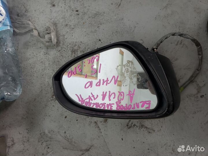 Зеркало правое toyota aqua prius c
