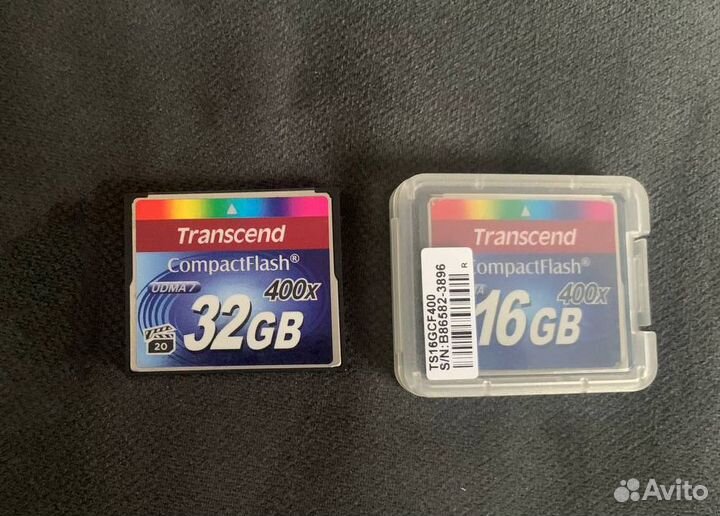 Карта памяти CompactFlash Transcend 32 gb
