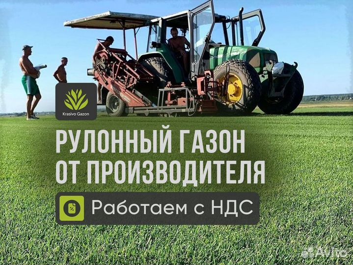 Газон. Работаем с НДС