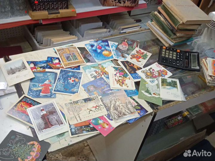 Советские открытки с новым годом