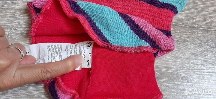 Шапочки и шарфы на 3-6 лет