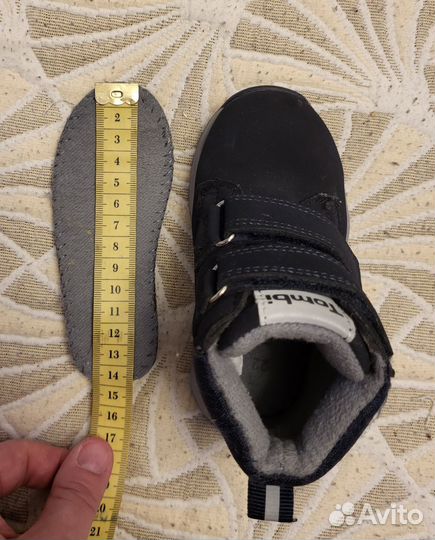 Ботинки демисезонные для мальчика Tombi 22