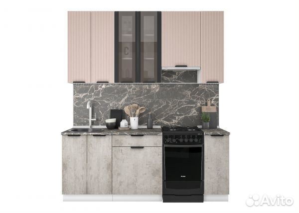 Модульная кухня Норд Line 2,0 м (Н)