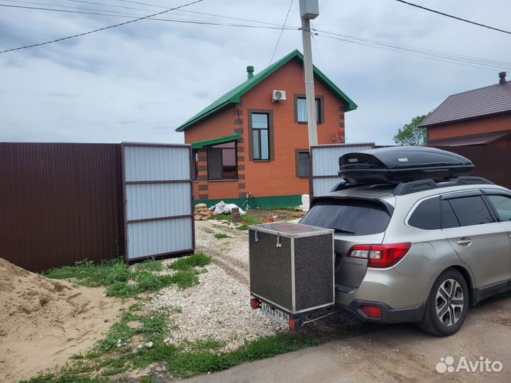 Автомобильный бокс на крышу бу, бокс на фаркоп