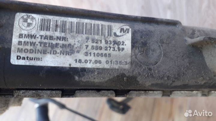 Радиатор охлаждения №24 BMW 3 series E90 2008