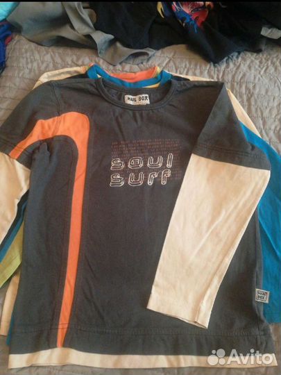 Лонгслив рубашка бадлон на 6-7 лет