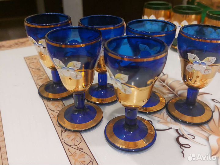 Рюмка Чехия Богемия.Лепнина