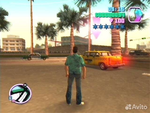 Grand Theft Auto GTA Vice City PS2 анг. б\у