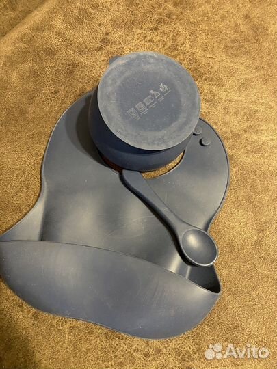 Силиконовая детская посуда