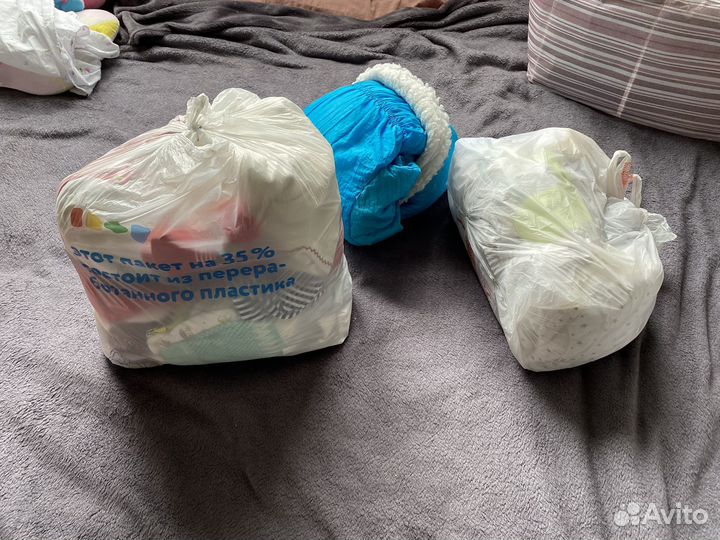 Вещи детские пакетом 50 68