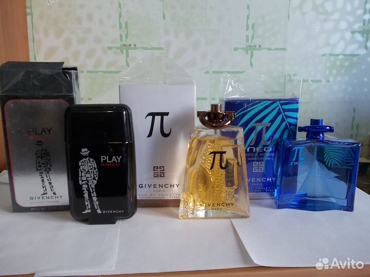 Живанши. Guess. Guy Laroche муж и унисекс