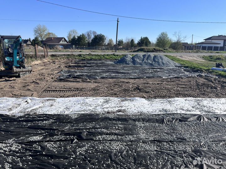 Аренда спецтехники мини-экскаватор