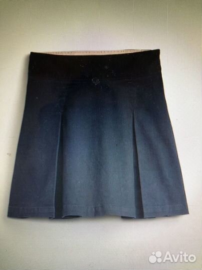 GAP Юбка школьная р14 синяя новая