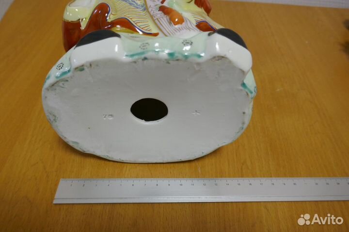 Фарфоровая статуэтка. Большой китайский мудрец