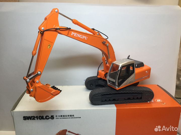 Модель экскаватора Pengpu. кнр