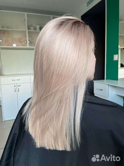 Окрашивание волос, стрижка, укладка