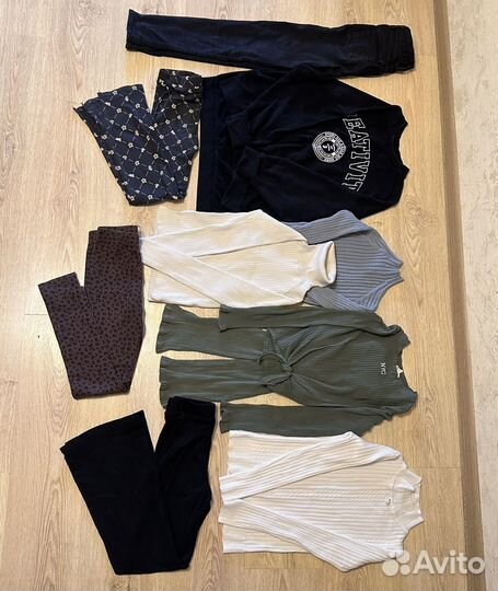 Вещи пакетом на девочку р - 140