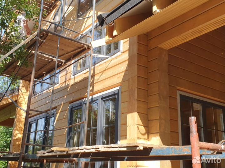 Домокомплект из клееного бруса, ель, 185 на 160