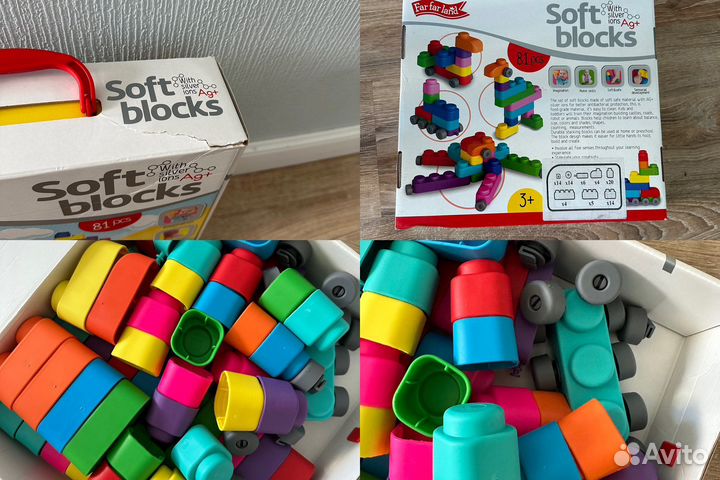 Конструктор мягкий и музыкальный сортер