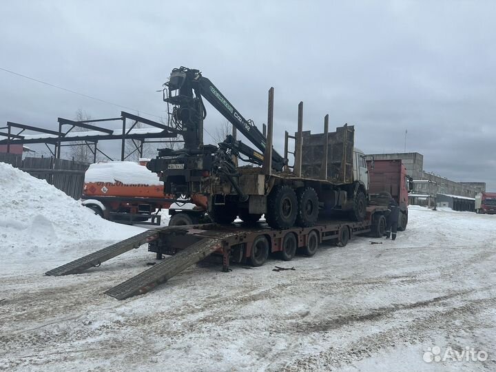 Услуги трала, негабаритные перевозки тралом