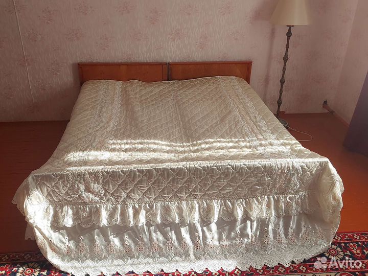 Покрывало 200х220 стеганое на 2-х сп кровать Турци