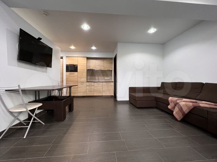 1-к. апартаменты, 40 м², 4/5 эт.