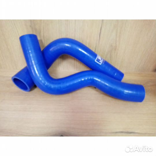 Патрубок ГАЗель Next радиатора комплект 2шт. синий