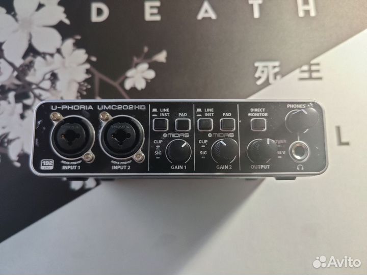 Behringer u phoria umc202hd