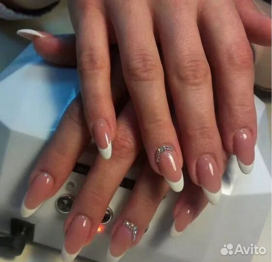 Маникюр наращивание