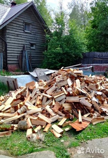 Дрова в укладку любого объема Березовые в Выборге