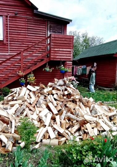 Дрова колотые Ольха
