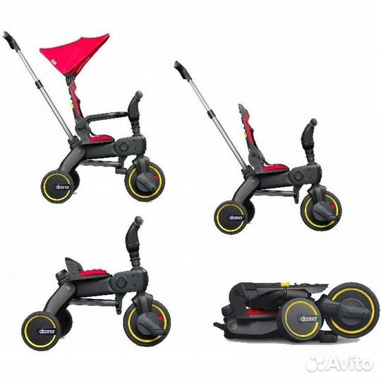 Новый складной велосипед Doona Liki Trike S1