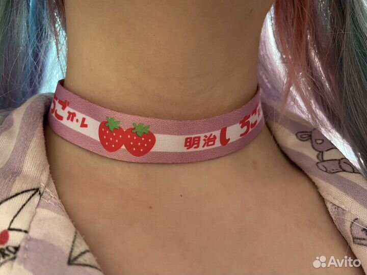 Необычные чокеры в стиле харадзюку и лолита