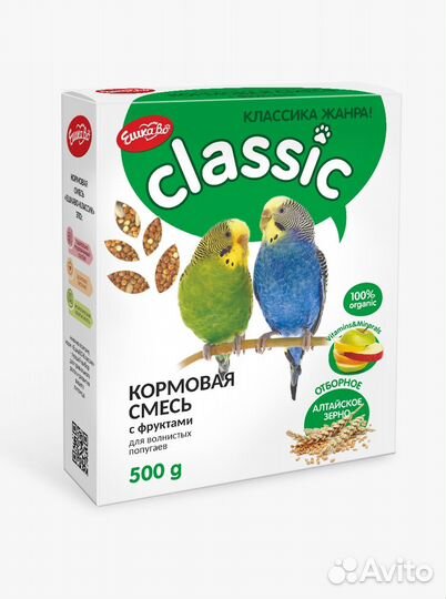 Ешкаво корм для попугаев оптом