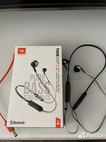 Беспроводные наушники jbl tune 205