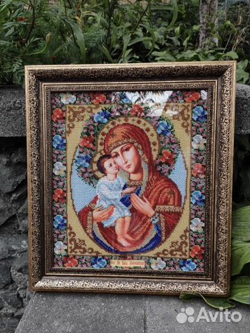 Иконы вышитые бисером