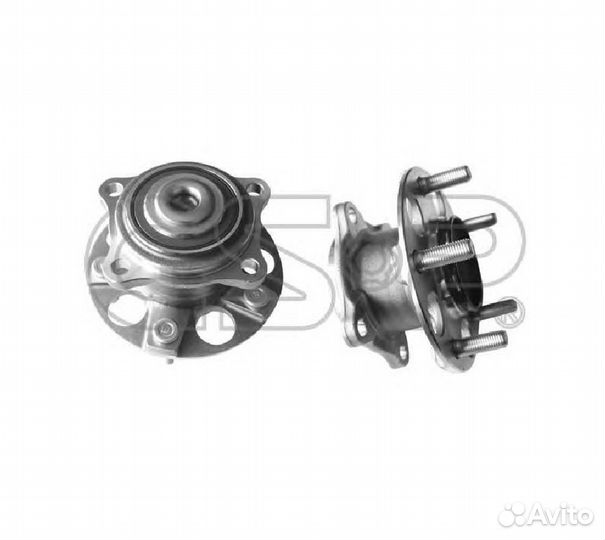 Ступица с подшипником mitsubishi grandis