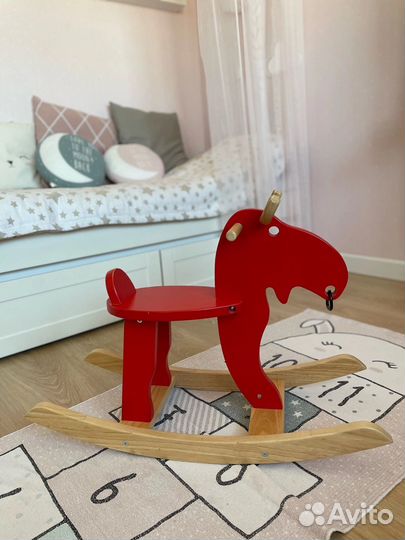 Качалка олень икеа