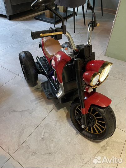 Детский электромотоцикл новый