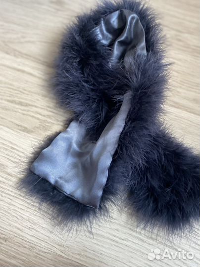 Горжетка из лебяжьего пуха