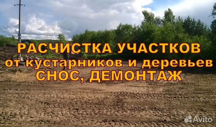 Расчистка участка