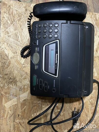 Телефон факс Panasonic KX-FT72